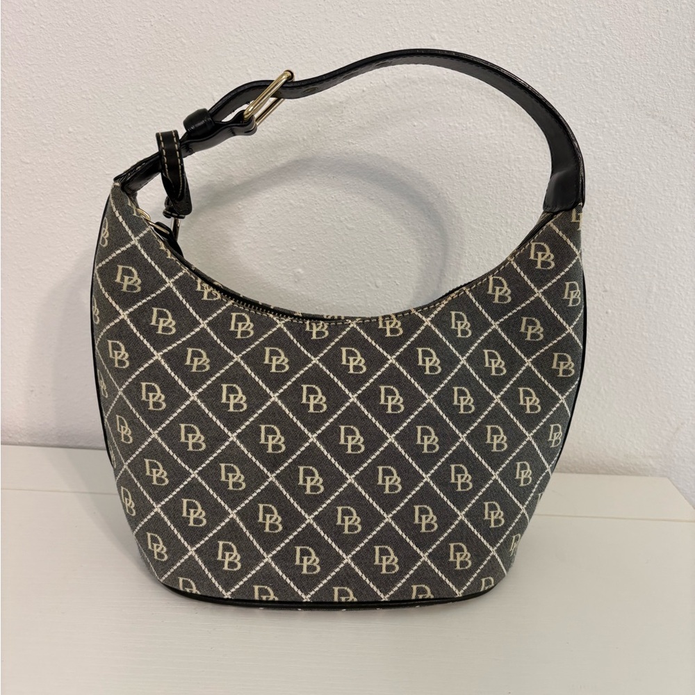 Dooney & Bourke Monogram small vintage hobo bag